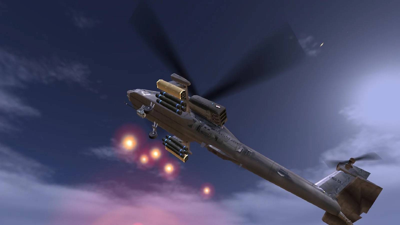 Леталка для андроид - Gunship Battle